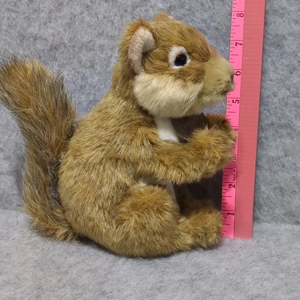 Russ Berrie Yomiko Classics Squirrel Plush Realistic Stuffed Animal Toy 8” - Picture 9 of 9